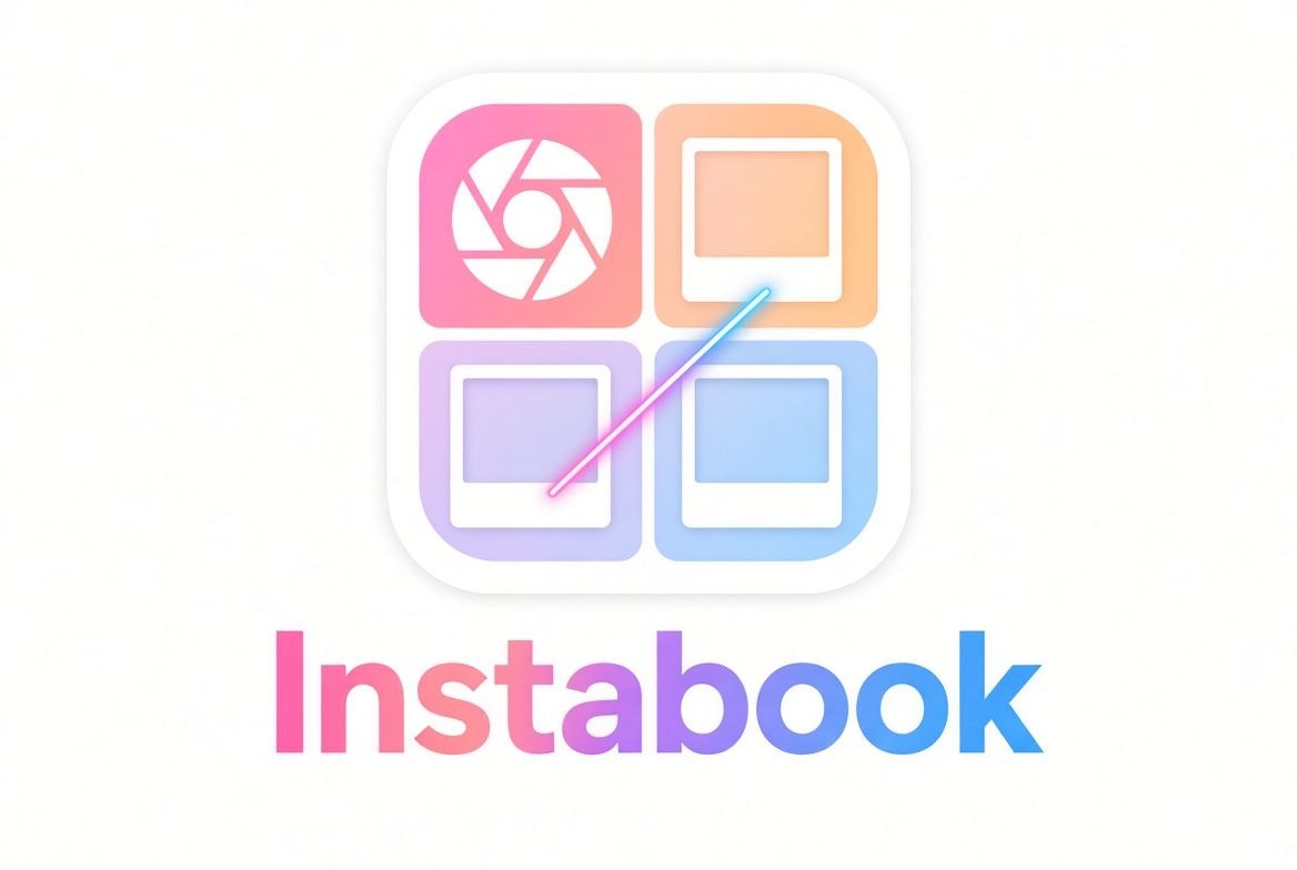 $INSTABOOK logo lock