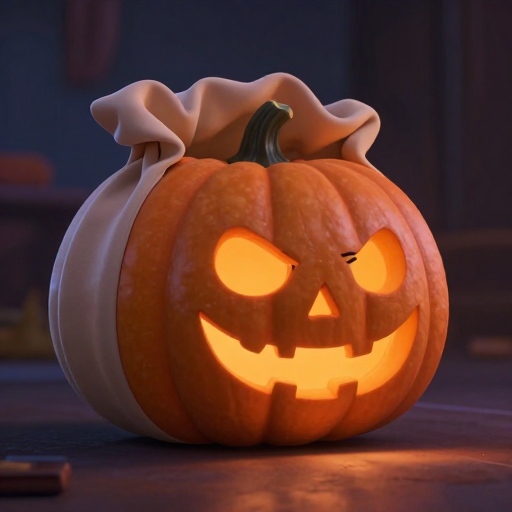 $TRICKED Pixar-style mascot render